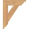Ekena Millwork Traditional Traditional Smooth Bracket, Western Red Cedar, 3 1/2"W x 16"D x 20"H BKT04X16X20TRA01SWR - alternate 3